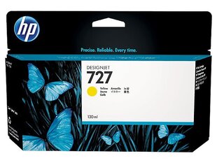HP Ink No.727 Yellow (F9J78A) цена и информация | Картриджи для струйных принтеров | kaup24.ee