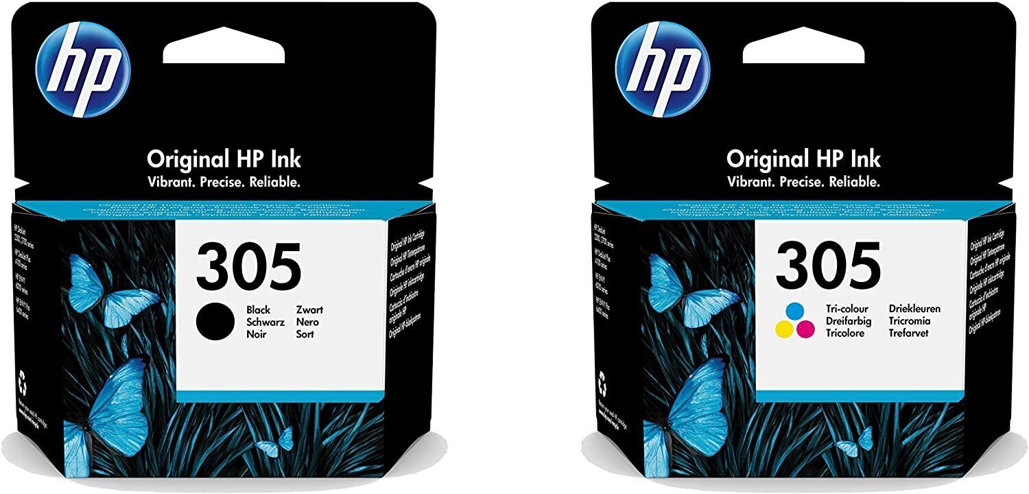 Originaal tintide komplekt HP 305 Black + HP 305 TriColor hind ja info | Tindiprinteri kassetid | kaup24.ee