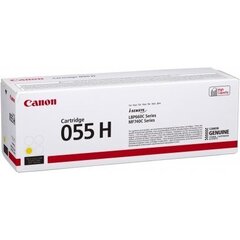 Originaal Canon 055 (3013C002) Yellow 2100 lk hind ja info | Laserprinteri toonerid | kaup24.ee