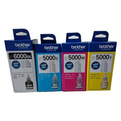 Brother tintide komplekt DCP-T300/ T500W/ T700W (BT6000BK/BT5000CMY) цена и информация | Картриджи для струйных принтеров | kaup24.ee