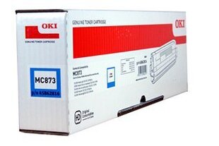 Oki Toner MC873 Cyan 10k (45862816) hind ja info | Laserprinteri toonerid | kaup24.ee