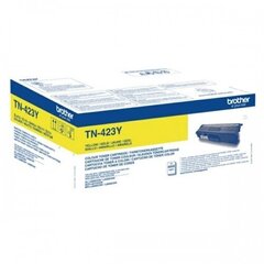 Brother Toner TN-423 Yellow 4k (TN423Y) hind ja info | Laserprinteri toonerid | kaup24.ee