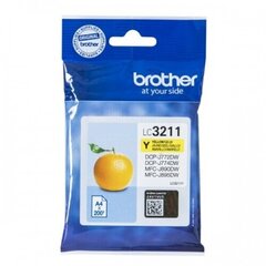 Brother Ink LC 3211 Yellow (LC3211Y) цена и информация | Картриджи для струйных принтеров | kaup24.ee