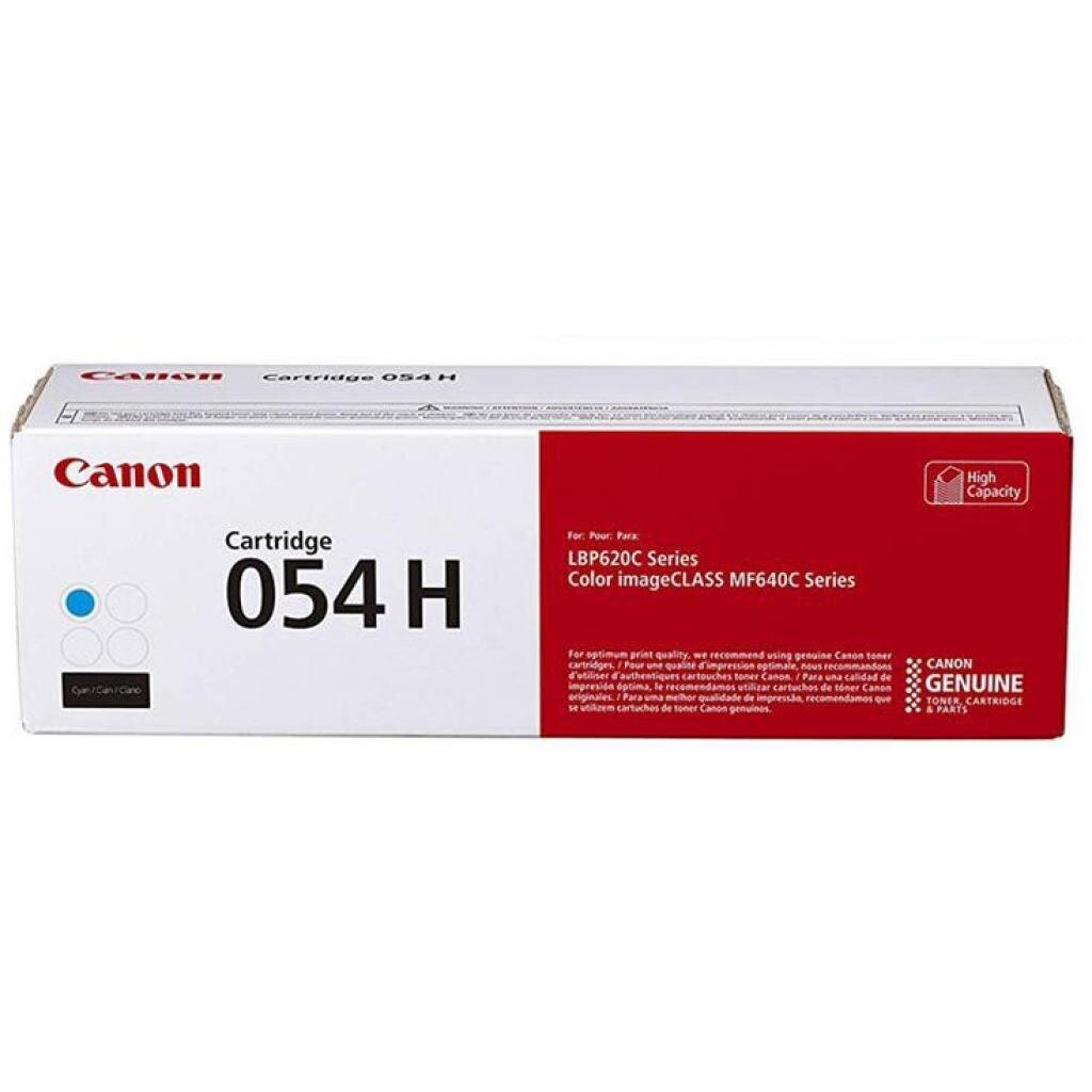 Originaal tooner Canon 054H (3027C002) Cyan 2.300 lk hind ja info | Laserprinteri toonerid | kaup24.ee