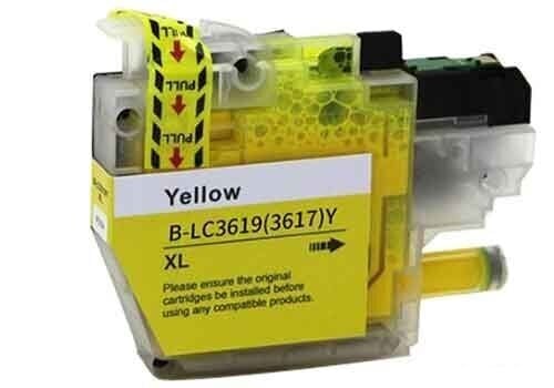 Analoog tint Brother LC3619XL Yellow 1.500 lk цена и информация | Tindiprinteri kassetid | kaup24.ee