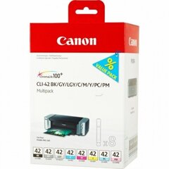 Canon Ink CLI-42 Multipack Full 8-Inks (6384B010) hind ja info | Tindiprinteri kassetid | kaup24.ee