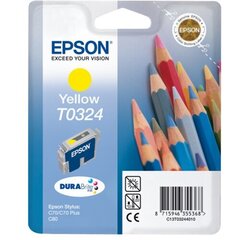 Epson (C13T03244010) pasibaigęs galiojimas, Yellow kasetė цена и информация | Картриджи для струйных принтеров | kaup24.ee