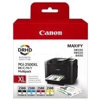 Canon Ink PGI-2500 XL B/C/M/Y (9254B004) цена и информация | Картриджи для струйных принтеров | kaup24.ee
