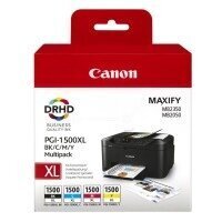 Canon Ink PGI-1500 XL B/C/M/Y (9182B004) hind ja info | Tindiprinteri kassetid | kaup24.ee