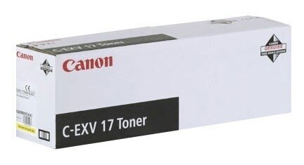 Canon Toner C-EXV 17 Yellow (0259B002) цена и информация | Laserprinteri toonerid | kaup24.ee