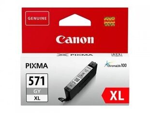 Canon Ink CLI-571XLGY Grey (0335C001) цена и информация | Картриджи для струйных принтеров | kaup24.ee