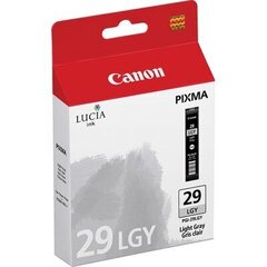 Canon Ink PGI-29 Light Grey (4872B001) цена и информация | Картриджи для струйных принтеров | kaup24.ee