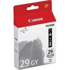 Canon Ink PGI-29 Grey (4871B001) цена и информация | Картриджи для струйных принтеров | kaup24.ee