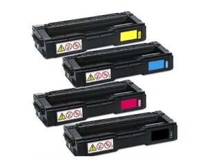 Analoog komplekt Ricoh SP C252 / 407531/2/3/4 (BK/C/M/Y) hind ja info | Tindiprinteri kassetid | kaup24.ee