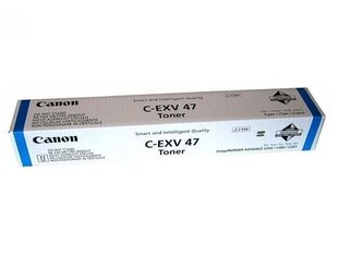 Canon Toner C-EXV 47 Cyan (8517B002) hind ja info | Laserprinteri toonerid | kaup24.ee