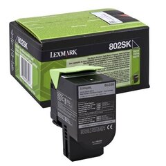 Lexmark Cartridge 802SK0 Black (80C2SK0) цена и информация | Картриджи для струйных принтеров | kaup24.ee