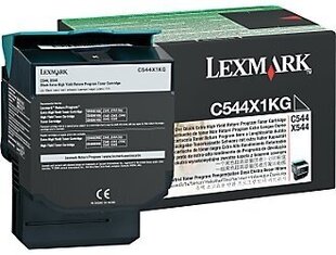 Lexmark Cartridge Black (C544X1KG) Return hind ja info | Tindiprinteri kassetid | kaup24.ee