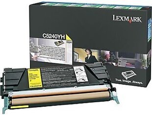 Lexmark Cartridge Yellow 5k (C5240YH) цена и информация | Картриджи для струйных принтеров | kaup24.ee