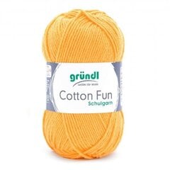 Пряжа GRÜNDL Cotton Fun 04, 50 г, 115 м. цена и информация | Принадлежности для вязания | kaup24.ee