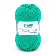 Пряжа GRÜNDL Cotton Fun 26, 50 г, 115 м цена и информация | Принадлежности для вязания | kaup24.ee