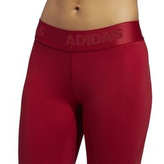 Леггинсы женские Adidas Alpha Skin Sport Tight LT W DX7566, красные цена и информация | Спортивная одежда женская | kaup24.ee