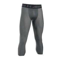 Meeste püksid, Under Armour 2.0 Compression 3/4 M 1289574-090, halli värvi hind ja info | Meeste spordiriided | kaup24.ee