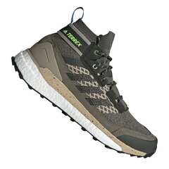 Походная обувь для мужчин Adidas Terrex Free Hiker M EF0368 зеленая цена и информация | Мужские ботинки | kaup24.ee