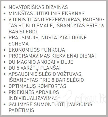 Elektriboiler VELIS EVO 50 L hind ja info | Boilerid | kaup24.ee