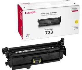 Canon Cartridge 723 Yellow (2641B002) (2641B011) цена и информация | Картриджи и тонеры | kaup24.ee