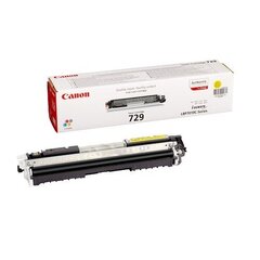 Canon Cartridge 729 Yellow (4367B002) цена и информация | Картриджи и тонеры | kaup24.ee