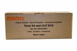 Utax Toner CLP 3316 Cyan (4431610011) цена и информация | Картриджи для струйных принтеров | kaup24.ee