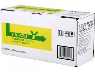 Kyocera Toner TK-570 Yellow (1T02HGAEU0) цена и информация | Картриджи для струйных принтеров | kaup24.ee