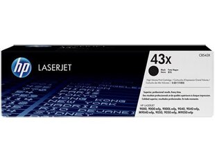 HP Cartridge No.43X Black (C8543X) цена и информация | Картриджи и тонеры | kaup24.ee