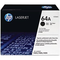 HP Cartridge No.64A Black (CC364A) цена и информация | Картриджи для струйных принтеров | kaup24.ee