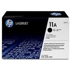 HP Cartridge Black No.11A (Q6511A) EOL цена и информация | Картриджи и тонеры | kaup24.ee