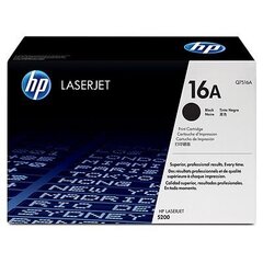 HP Cartridge No.16A Black (Q7516A) цена и информация | Картриджи и тонеры | kaup24.ee