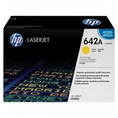 HP Cartridge No.642A Yellow (CB402A) EOL цена и информация | Картриджи для струйных принтеров | kaup24.ee