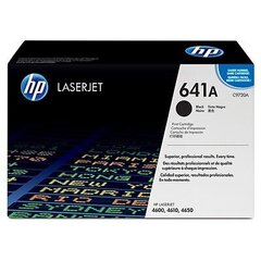 HP Cartridge No.641A Black (C9720A) EOL hind ja info | Tindiprinteri kassetid | kaup24.ee