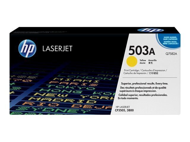HP Cartridge No.503A Yellow (Q7582A) EOL цена и информация | Laserprinteri toonerid | kaup24.ee
