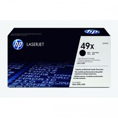 HP Cartridge No.49X Black (Q5949X) hind ja info | Laserprinteri toonerid | kaup24.ee