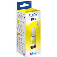 Oiginaal TINT Epson EcoTank 103 (C13T00S44A) Yellow 7.500 lk (65ml) цена и информация | Картриджи для струйных принтеров | kaup24.ee