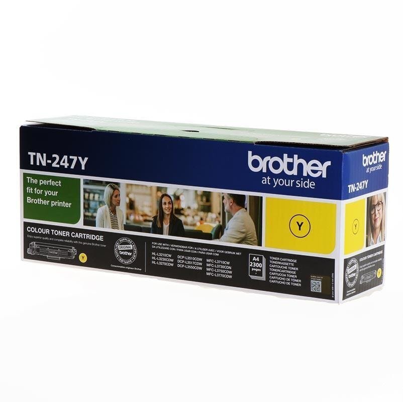 Originaal tooner Brother TN-247 Yellow 2300 lk цена и информация | Laserprinteri toonerid | kaup24.ee