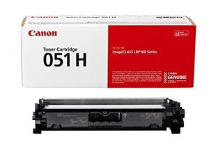 Originaal Canon 051H (2169C002) Black 4.100 lk цена и информация | Картриджи и тонеры | kaup24.ee