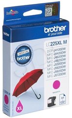 Originaal Brother LC225XL Magenta 1200 lk цена и информация | Картриджи для струйных принтеров | kaup24.ee