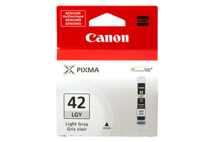 Оригинальные чернила Canon CLI-42 Light Grey 13ml цена и информация | Картриджи для струйных принтеров | kaup24.ee