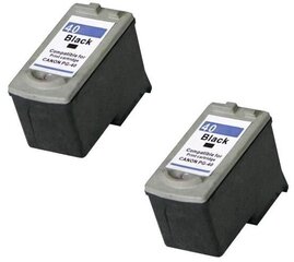 Analoog tint Canon PG-40 / PG40 Black 2-Pack hind ja info | Tindiprinteri kassetid | kaup24.ee