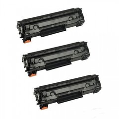 Analoog tooner HP 36A (CB436A) 3-Pack цена и информация | Картриджи и тонеры | kaup24.ee