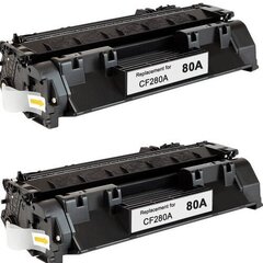 Аналоговый тонер HP 80A (CF280A) 2-Pack цена и информация | Картриджи и тонеры | kaup24.ee