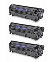 Analoog tooner HP 12A (Q2612A) 3-pack hind ja info | Laserprinteri toonerid | kaup24.ee