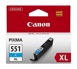 Originaal tint Canon CLI-551XL Cyan 11ml hind ja info | Tindiprinteri kassetid | kaup24.ee